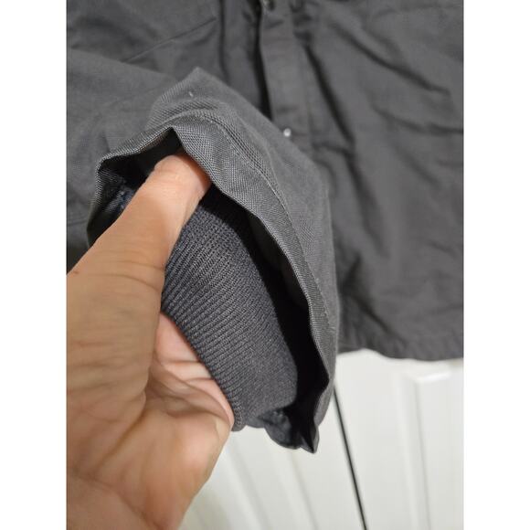 Carhartt 4xl men's sherpa lined utility jacket. Related fit washed duck - Picture 3 of 8